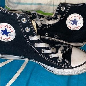 Chuck Taylor black high tops